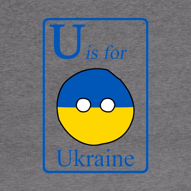 U is for Ukraineball by PVVD